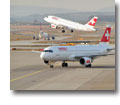 Photo of SWISS airlines planes at Zurich Airport