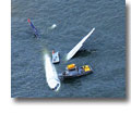 Photo of US Airways jetliner that ditched in the Hudson River