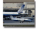 Photo of a ramp area at LAX airport