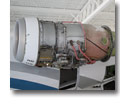 Photo of a Learjet 60 engine