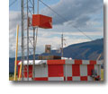 Photo of ground equipment for a transponder landing system