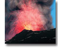 Photo of eruption of the Eyjafjallaj&ouml;kull volcano in Iceland