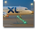 Photo of a XL Airways A-320 on a runway