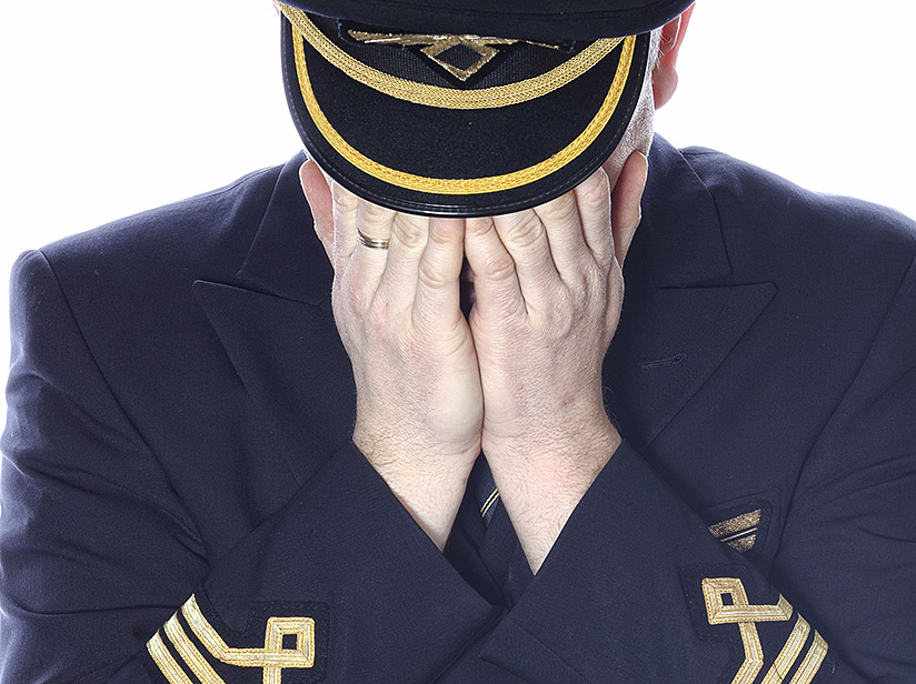 Pilot hats hi-res stock photography and images - Alamy