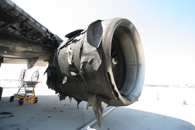 uncontained engine failure