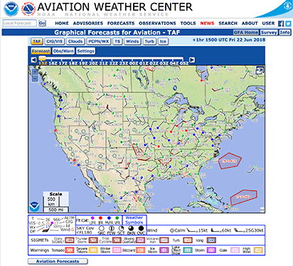 aviation weather symbols cloud