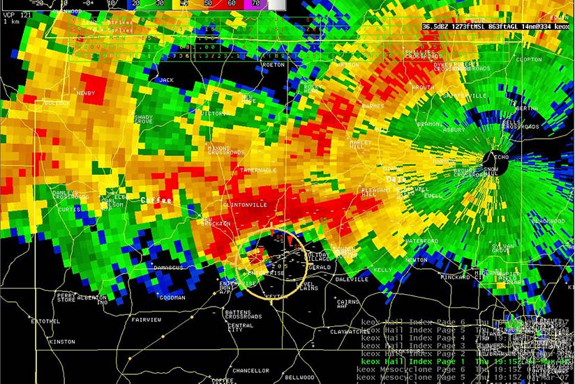 airplane weather radar