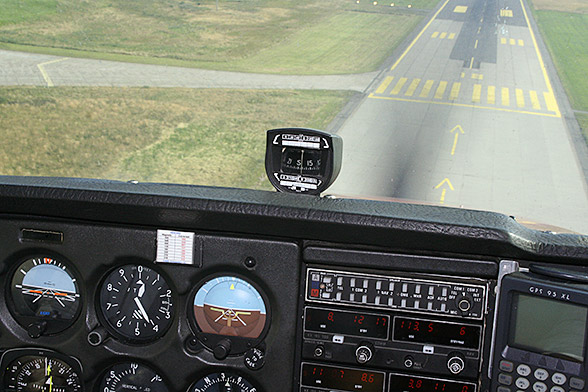 Small aircraft landing