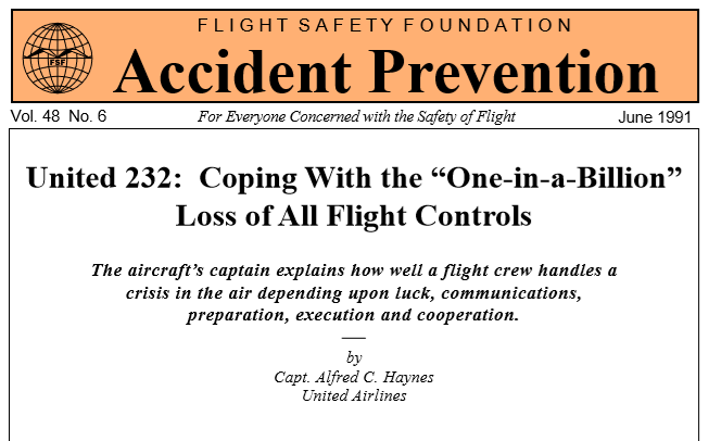 Flight Safety Foundation Accident Prevention