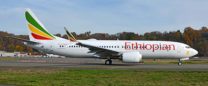 Ethiopian Airlines airplane involved in accident