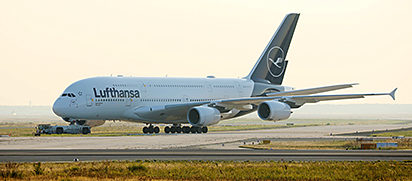 Lufthansa airplane