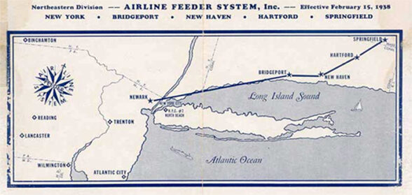 Richard Crane- Airline feeder system map